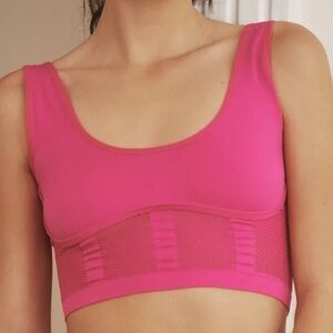 By Anthropologie Seamless Mesh Corset Tank NWT